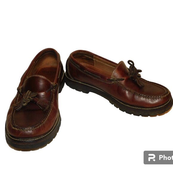 Not for sale Orvis Leather Tassel Loafers Orvis Brown Leather Tassel Loafer 12D | eBay main image 3